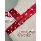 Twin Bears Take A Bite Of Cake White&Red JSK and Salopette(2nd Pre-Order/Full Payment Without Shipping)
